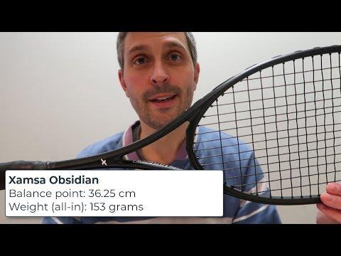 Xamsa Obsidian Squash Racquet Squash Racquets Xamsa