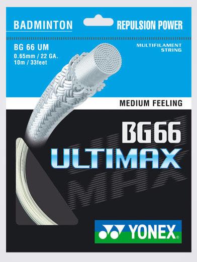 Yonex BG-66 Ultimax Badminton String Set 10m Badminton Strings Yonex