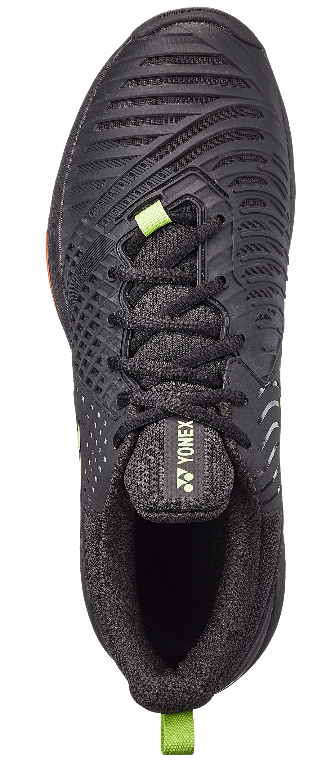 Yonex Power Cushion Sonicage 3 Men's Tennis All Court Shoe Black-Lime Men's Tennis Shoes Yonex
