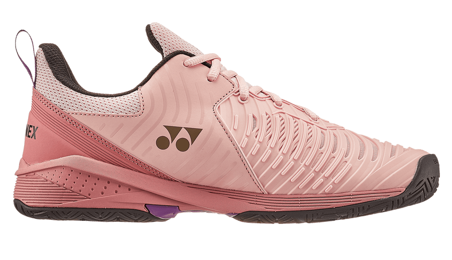 Yonex Power Cushion Sonicage 3 Women's Tennis All Court Shoe Pink-Beige Women's Tennis Shoes Yonex 