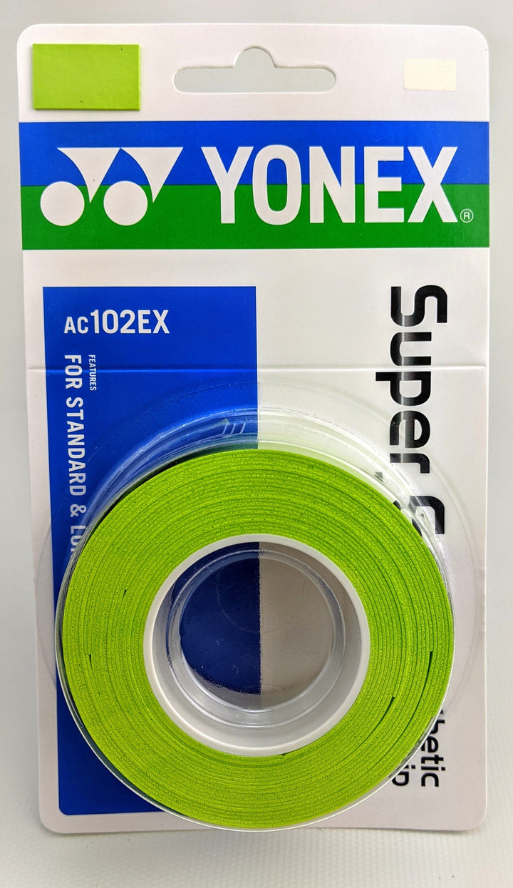 Yonex Super Grap grips AC-102EX 3-pack Grips Yonex Green