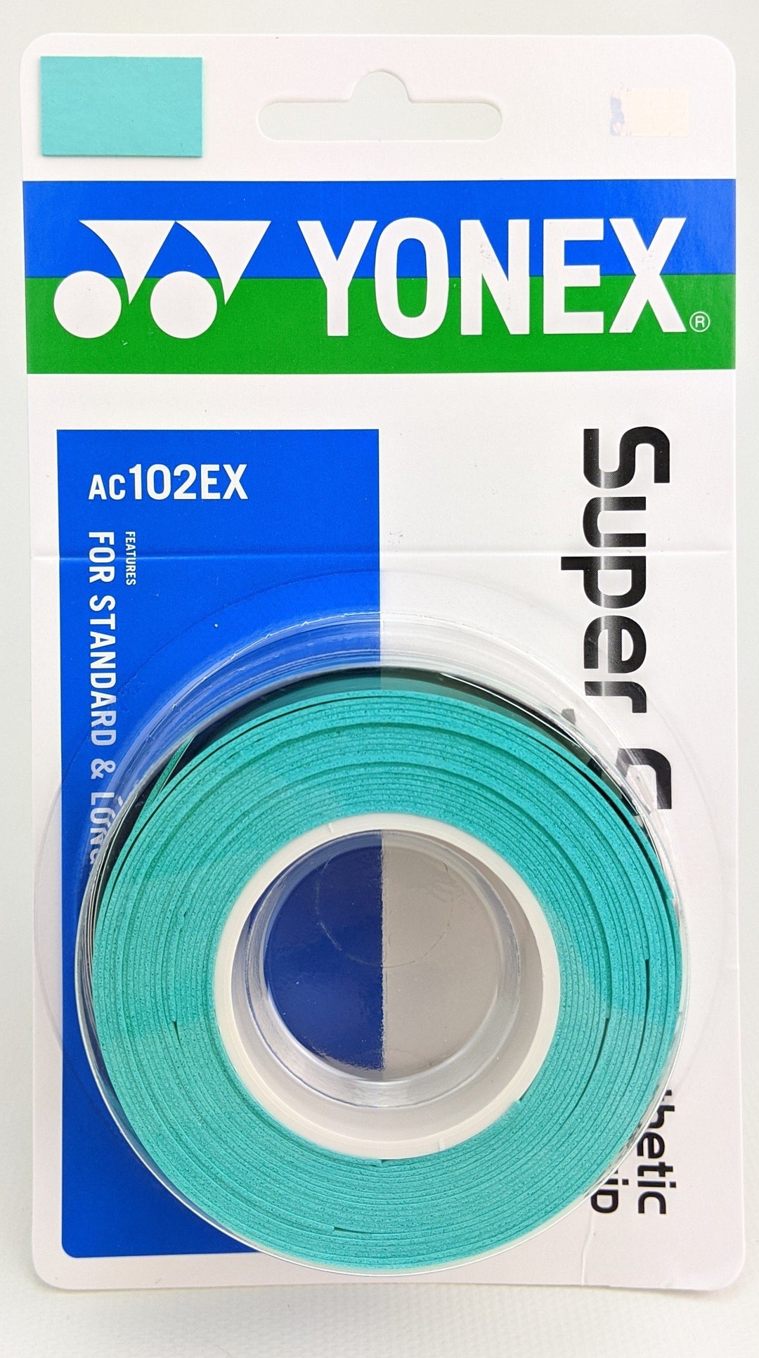 Yonex Super Grap grips AC-102EX 3-pack Grips Yonex Teal