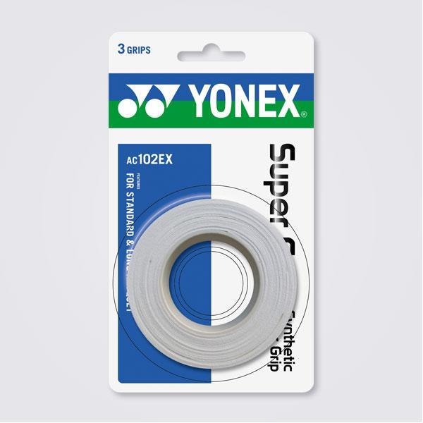 Yonex Super Grap grips AC-102EX 3-pack Grips Yonex White