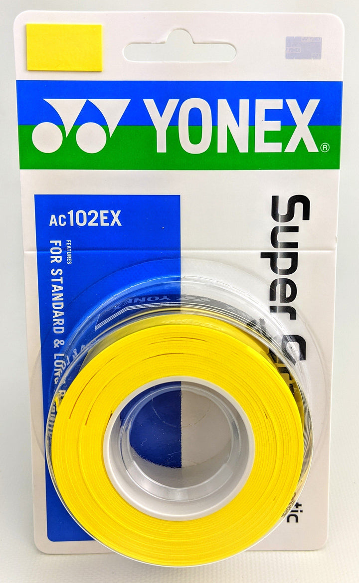 Yonex Super Grap grips AC-102EX 3-pack Grips Yonex Yellow