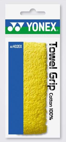 Yonex Towel grip AC402EX Single overgrip Grips Yonex Yellow