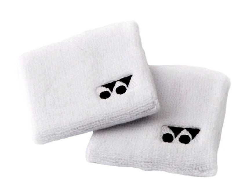 Yonex Wristband pack of 2 AC489EX Wristbands, Headbands Yonex White