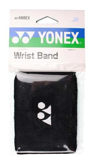 Yonex Wristband Single AC488EX Wristbands, Headbands Yonex Black
