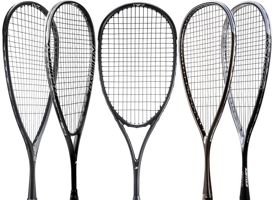 Squash racquets: All types