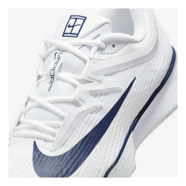 Nike Vapor Pro 3 HC Premium White/Navy Tennis Shoes
