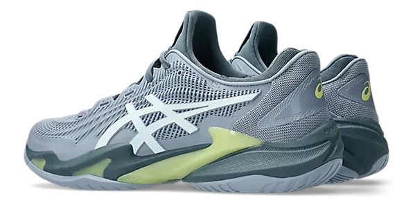 Asics Court FF 3 gris bleu/blanc Chaussure de tennis homme
