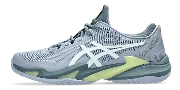 Asics Court FF 3 gris bleu/blanc Chaussure de tennis homme