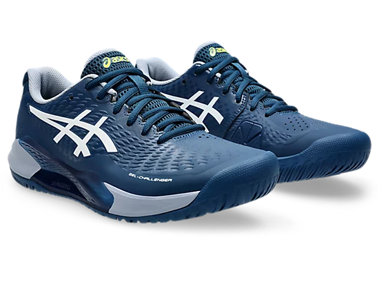 Asics Gel-Challenger 14 Mako Blue/White Tennis Shoe