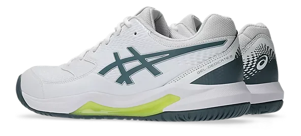 Asics Gel-Dedicate 8 White/Ironclad Blue Men&