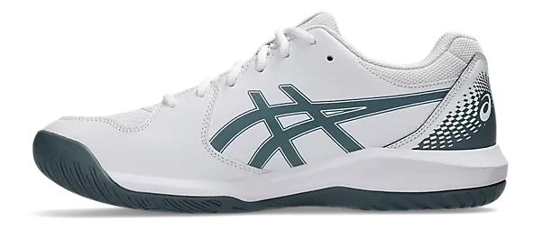 Asics Gel-Dedicate 8 Wide White/Ironclad Blue Men&