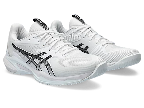 Asics Solution Speed FF 3 Men's Tennis Shoe White/Black  