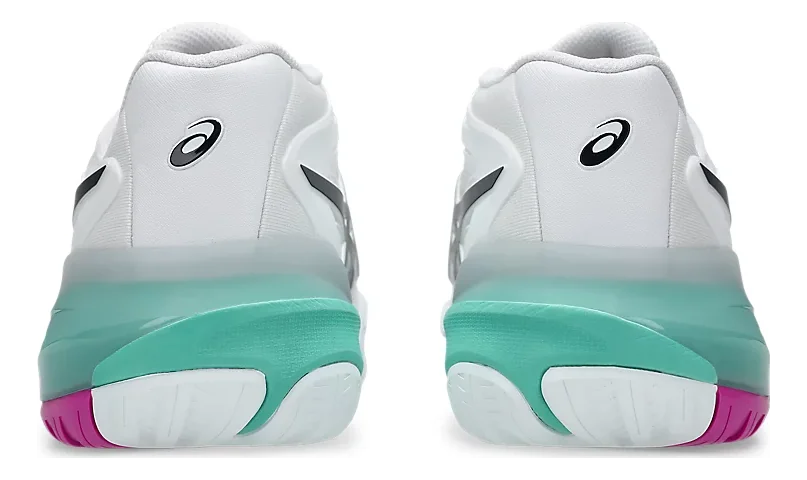 Asics Gel-Resolution X White/Aurora Green Tennis shoes - Sports Virtuoso
