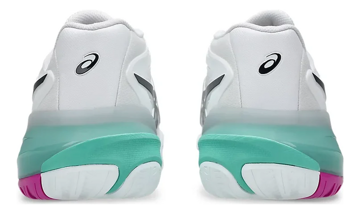 Asics Gel-Resolution X White/Aurora Green Tennis shoes - Sports Virtuoso