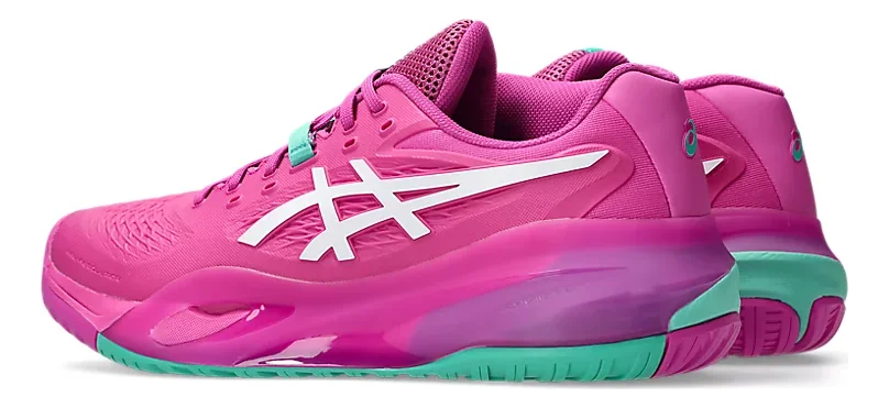 Asics Gel-Resolution X Sakura Digital/Blanc Chaussures de tennis