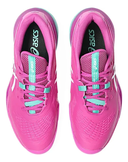 Asics Gel-Resolution X Sakura Digital/Blanc Chaussures de tennis