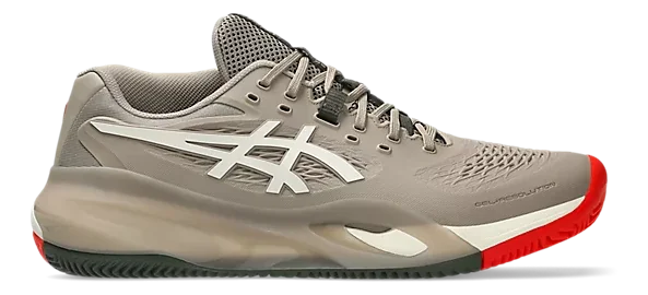 Asics Gel-Resolution X Clay Greige/Soft Oat Men’s Tennis Shoes