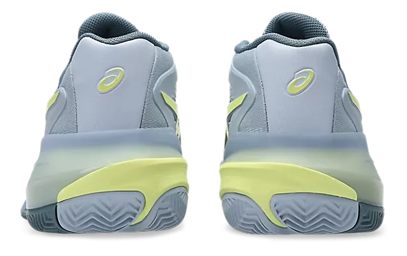 Asics Gel-Resolution X Clay Gris Bleu/Pistache Chaussures de tennis