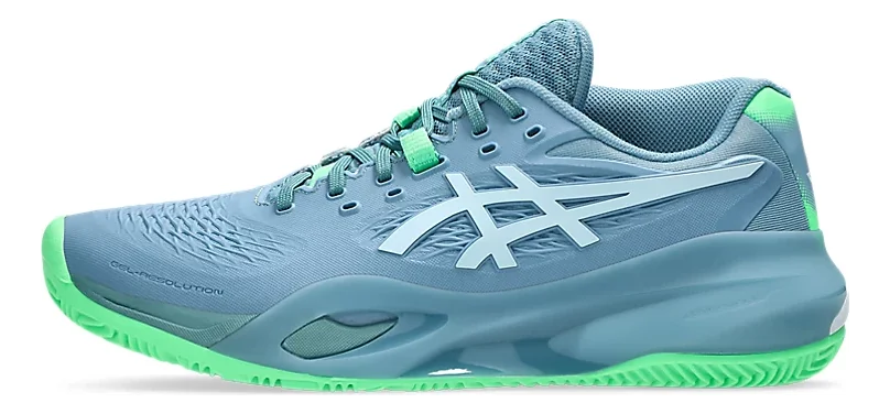 Asics Gel-Resolution X Saba Bleu/Gris Froid Chaussures de padel
