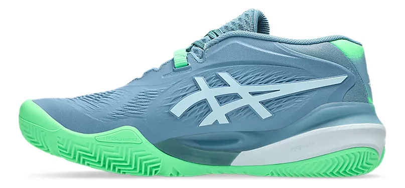 Asics Gel-Resolution X Saba Bleu/Gris Froid Chaussures de padel
