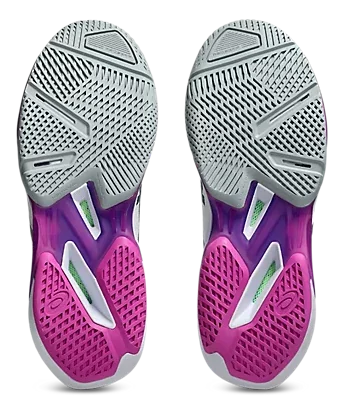 Asics Solution Speed FF 4 pour hommes Blanc/Sakura Chaussures de tennis