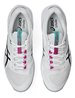 Asics Solution Speed FF 4 pour hommes Blanc/Sakura Chaussures de tennis