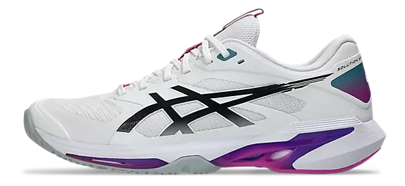 Asics Solution Speed FF 4 pour hommes Blanc/Sakura Chaussures de tennis