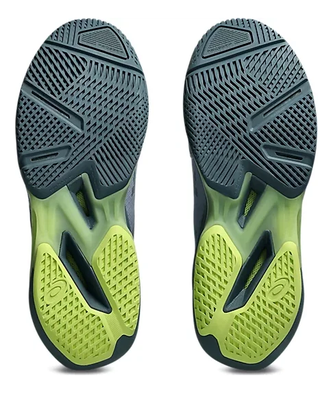 Asics Solution Speed FF 4 homme Gris Bleu/Ironclad Chaussures de tennis