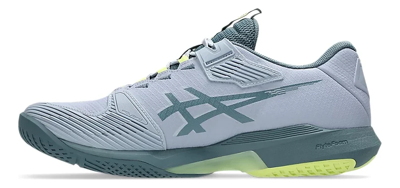 Asics Solution Speed FF 4 homme Gris Bleu/Ironclad Chaussures de tennis