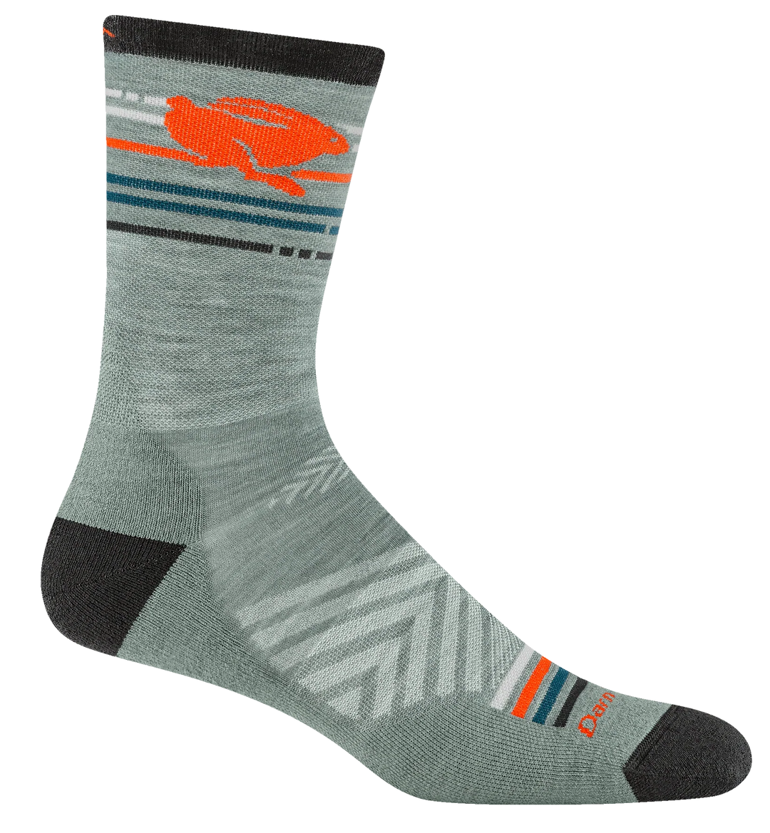Darn Tough Pacer Micro Crew Sock Ultra-Lightweight with cushion Men's Socks 1041