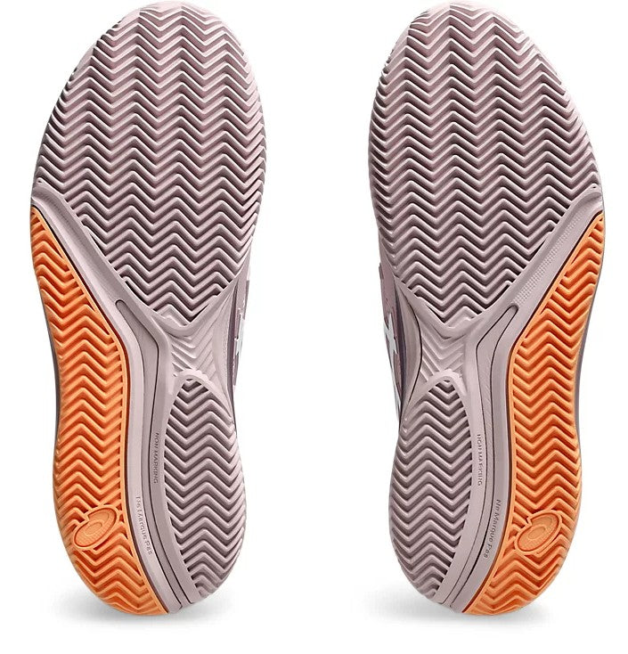 Chaussures de tennis Asics Gel Resolution 9 Clay Rose/Blanc