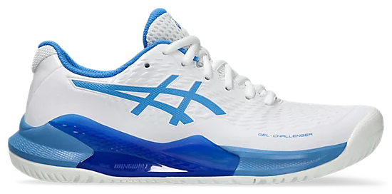 Asics Gel-Challenger 14 White/Blue Coast Tennis Shoe - Sports Virtuoso