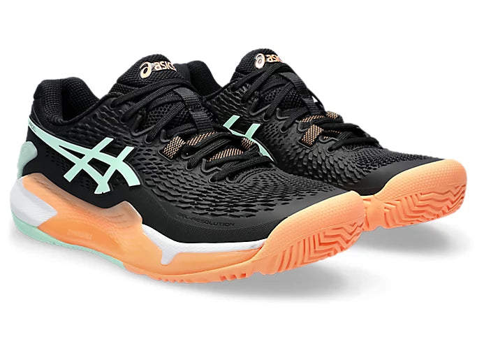 Chaussures de padel Asics Gel-Resolution 9 Thunder Blue/Electric Lime