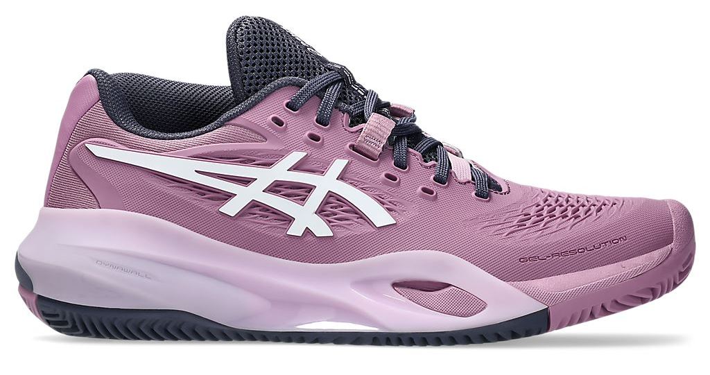 Asics Gel-Resolution X Clay Ube/White Women’s Tennis Shoes - Sports Virtuoso
