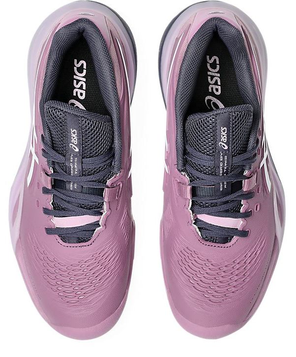 Asics Gel-Resolution X Clay Ube/White Women's Tennis Shoes
