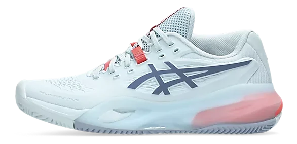 Asics Gel-Resolution X Clay Sky/Grey Blue Women’s Tennis Shoes