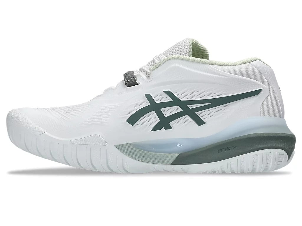 Asics Gel-Resolution X White/Blue WIDE Women’s Tennis Shoes