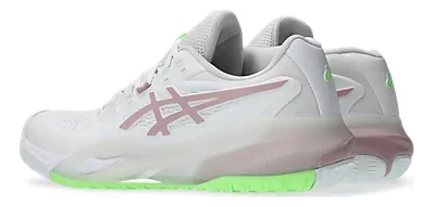 Asics Gel-Resolution X White/Morganite WIDE Women’s Tennis Shoes - Sports Virtuoso