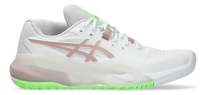 Asics Gel-Resolution X White/Morganite WIDE Women’s Tennis Shoes - Sports Virtuoso