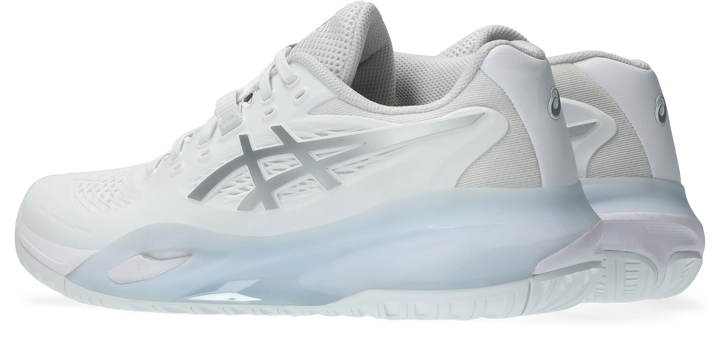 Asics Gel-Resolution X White/Silver Women’s Tennis Shoes