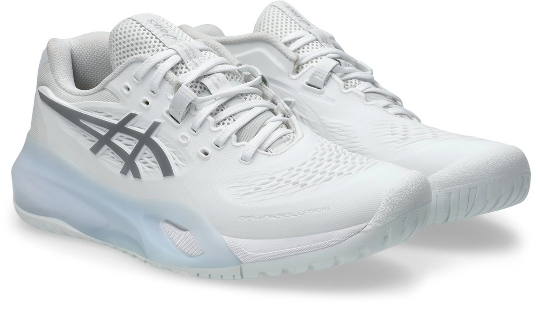 Asics Gel-Resolution X White/Silver Women’s Tennis Shoes