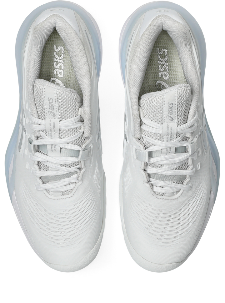 Asics Gel-Resolution X White/Silver Women’s Tennis Shoes