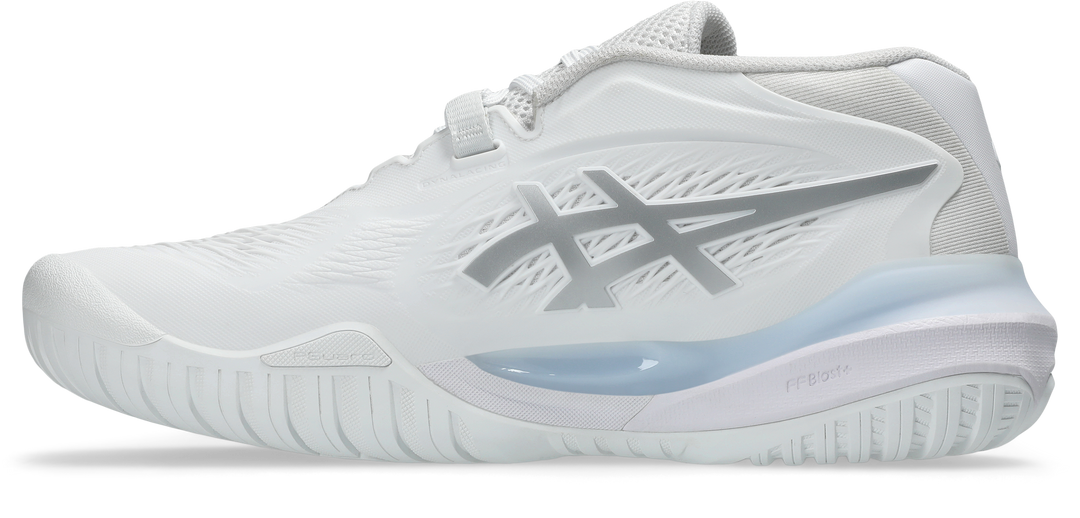 Asics Gel-Resolution X White/Silver Women’s Tennis Shoes