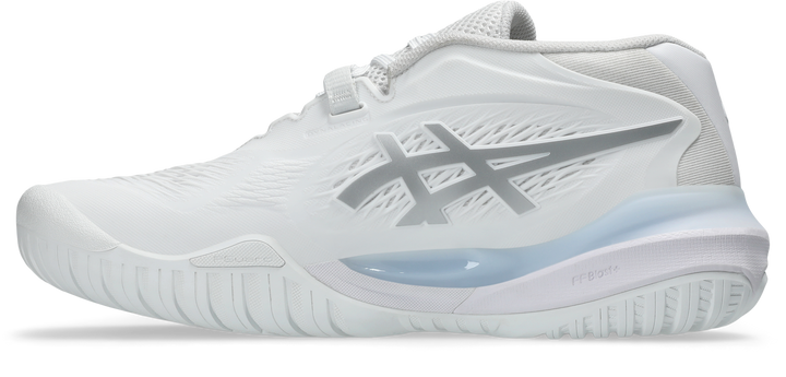 Asics Gel-Resolution X White/Silver Women’s Tennis Shoes