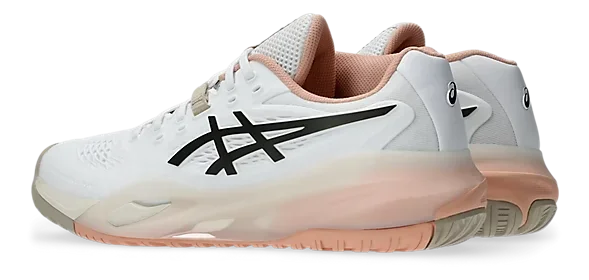 Asics Gel-Resolution X White/Black Coffee Women’s Tennis Shoes