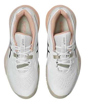 Asics Gel-Resolution X White/Black Coffee Women’s Tennis Shoes