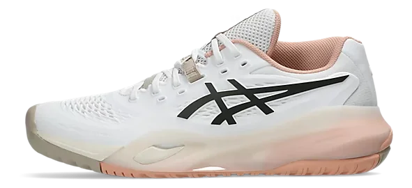 Asics Gel-Resolution X White/Black Coffee Women’s Tennis Shoes